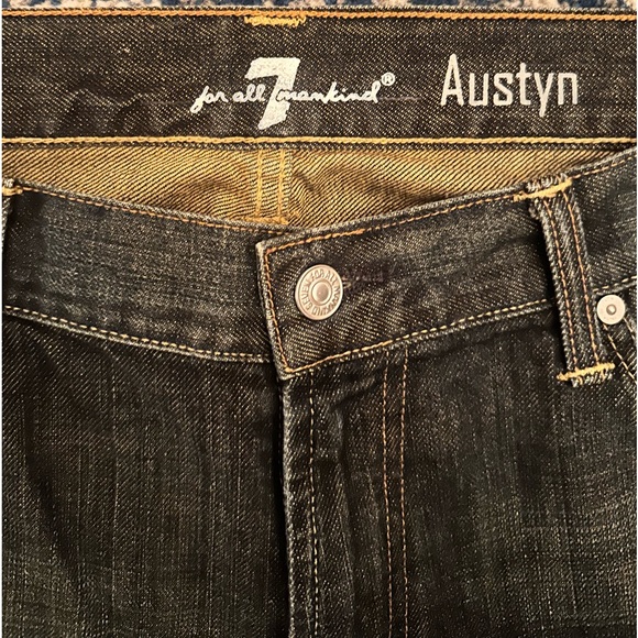 7 For All Mankind Men’s Austyn Jeans Size 36 Like New - Picture 8 of 9